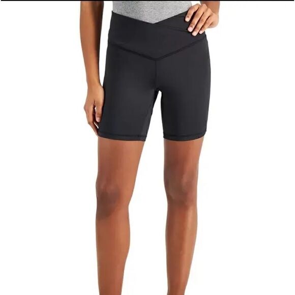 NWT Jenni On Repeat Crossband Bike Shorts black size M - Picture 3 of 5